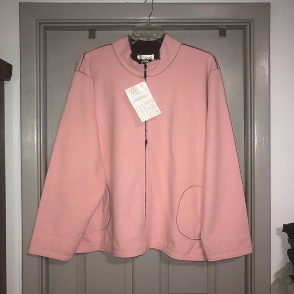 sport savvy Jackets & Blazers - NEW NWT PINK JACKET. 3X